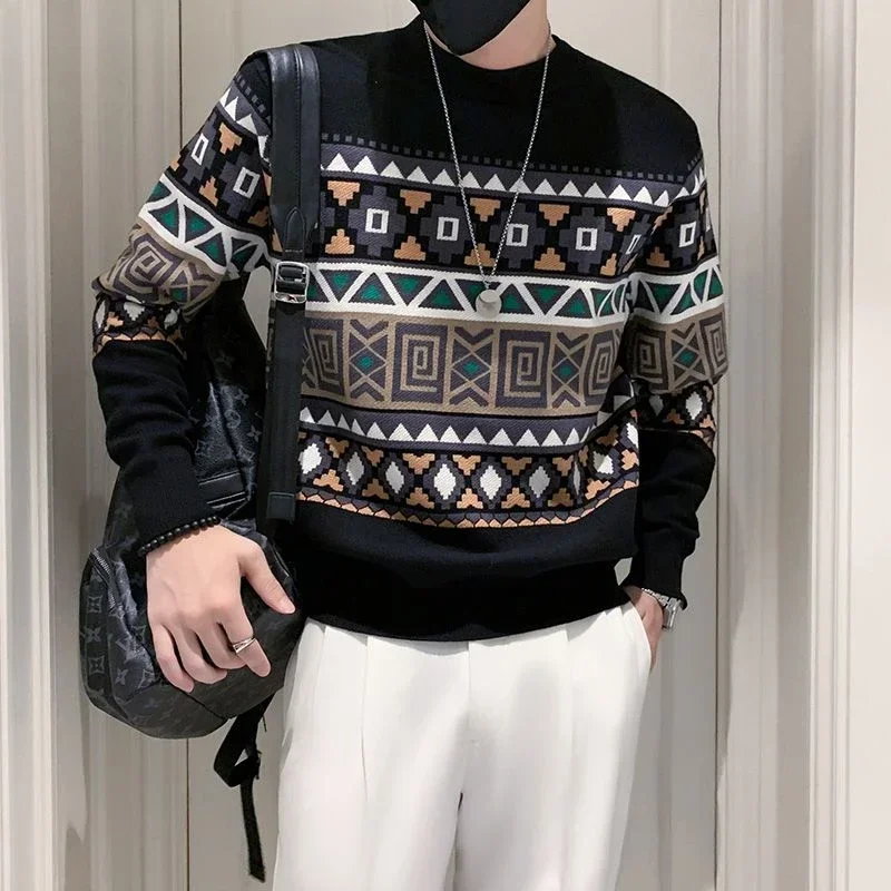 Shangkaka мужская футболка из хлопка корейского стиля