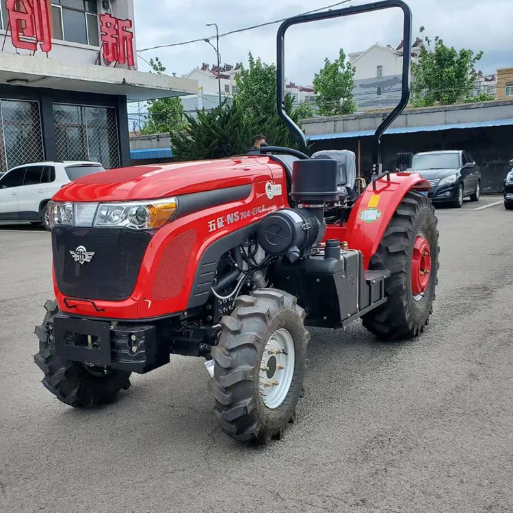 Фото Садовый трактор мощностью 70 л.с. 4WD — конструкция узкого тела, не повреждает фруктовые деревья №3