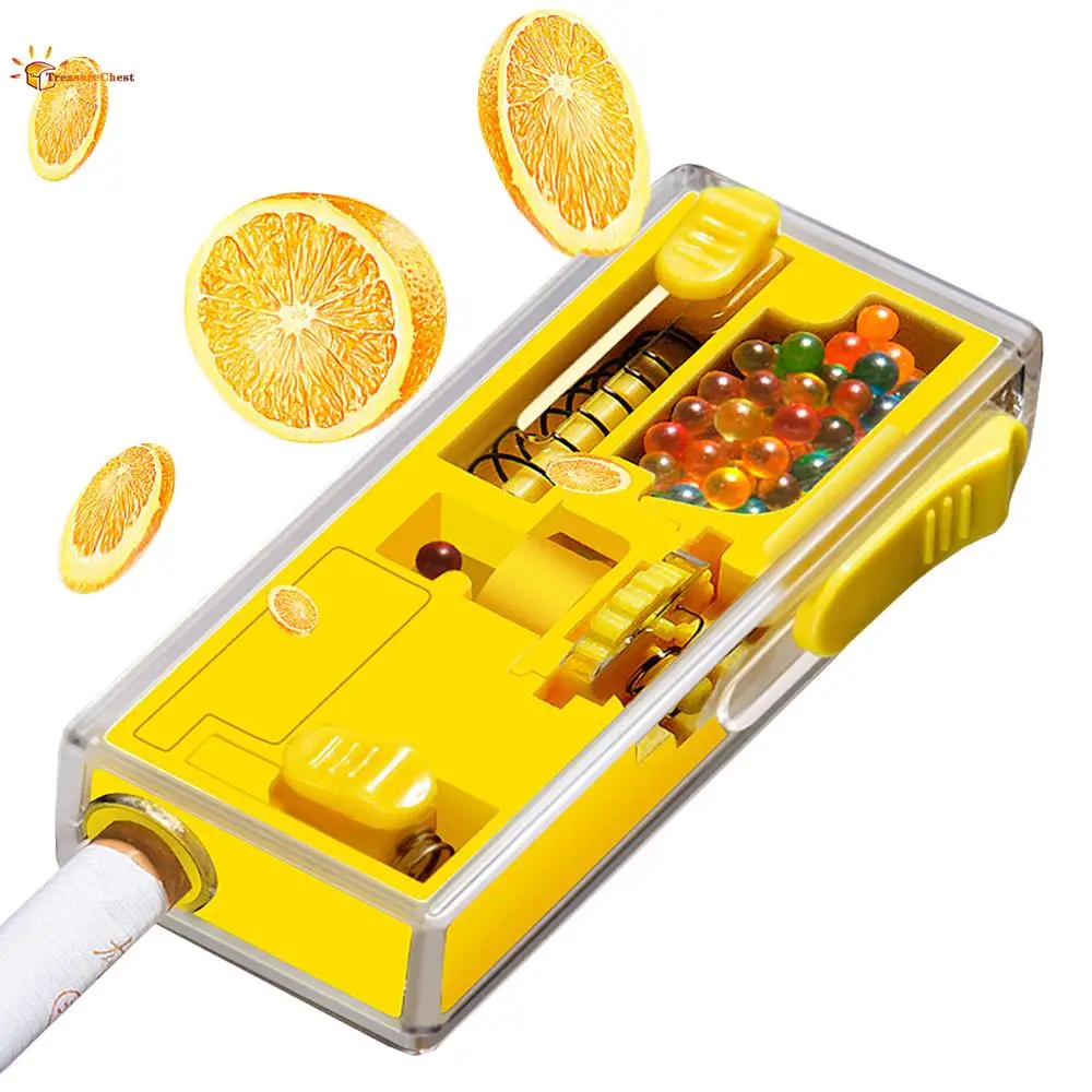 Ice Beads Fruit Mint Flavour Cigarettes Case Burst Box Tobacco Filter Holder Pops Smoker Accessories |