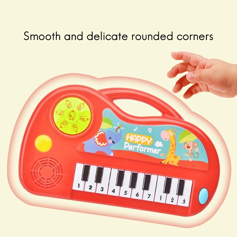 Kids Electronic Piano Keyboard 12 Keys Organ Exercise Hand Ability Musical Instrument Toys for Child |