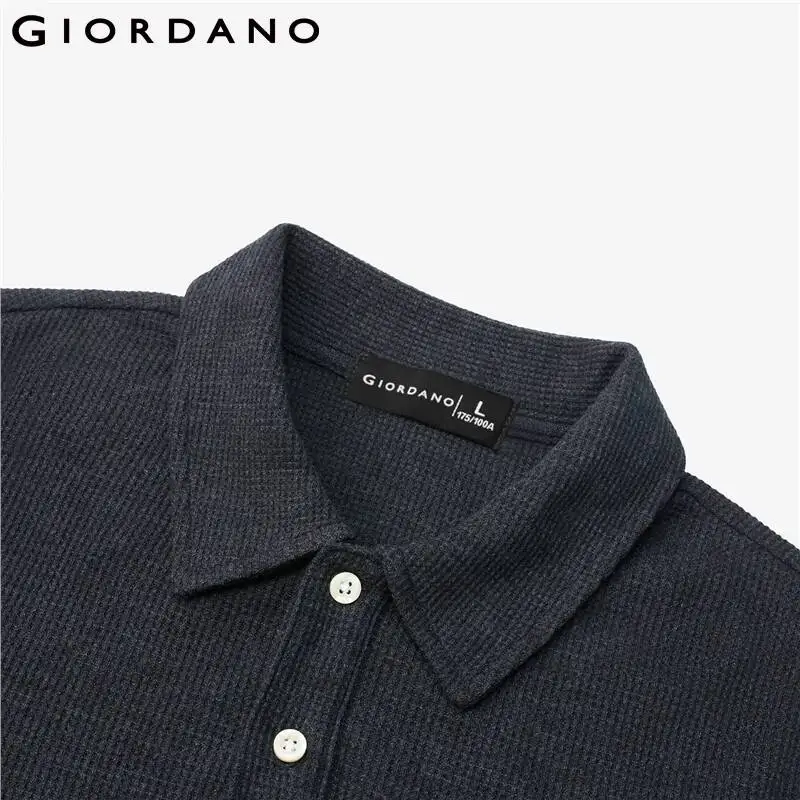 Рисунок 4 - Рубашка-поло Giordano мужская с длинным рукавом