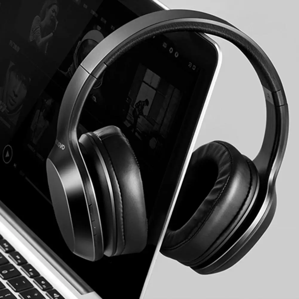 

Wireless Headphone Built-in Mic Noise Reduction Head Mounted Foldable Bluetooth-compatible 5.0 Headset Sport Running Earphone El