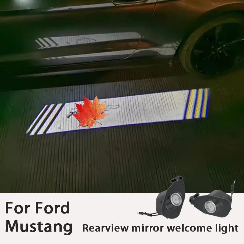 

Для 15-23 Ford Mustang зеркало заднего вида, фотопроекция двери, фотопроекция двери, фотография