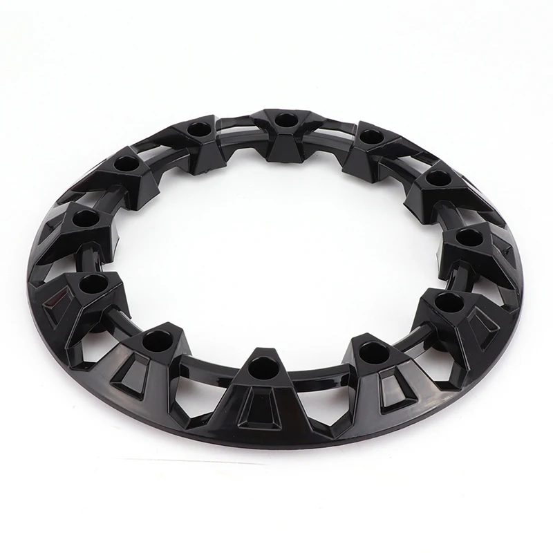 

4 шт., 6-дюймовая накладка на колесо квадроцикла, защита ступицы, декоративная крышка обода, универсальная пластиковая крышка для вездеходного колеса, подходит для 6-дюймовых колес