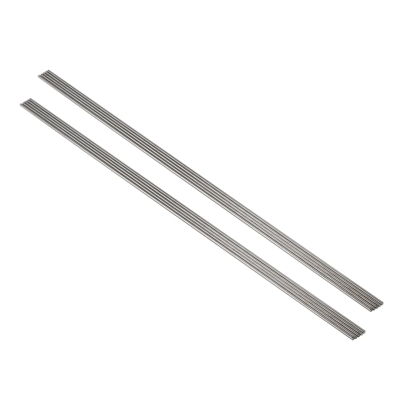 

10 Pcs DIY RC Model Stainless Steel Circular Round Rod Bar 500Mm X 3Mm
