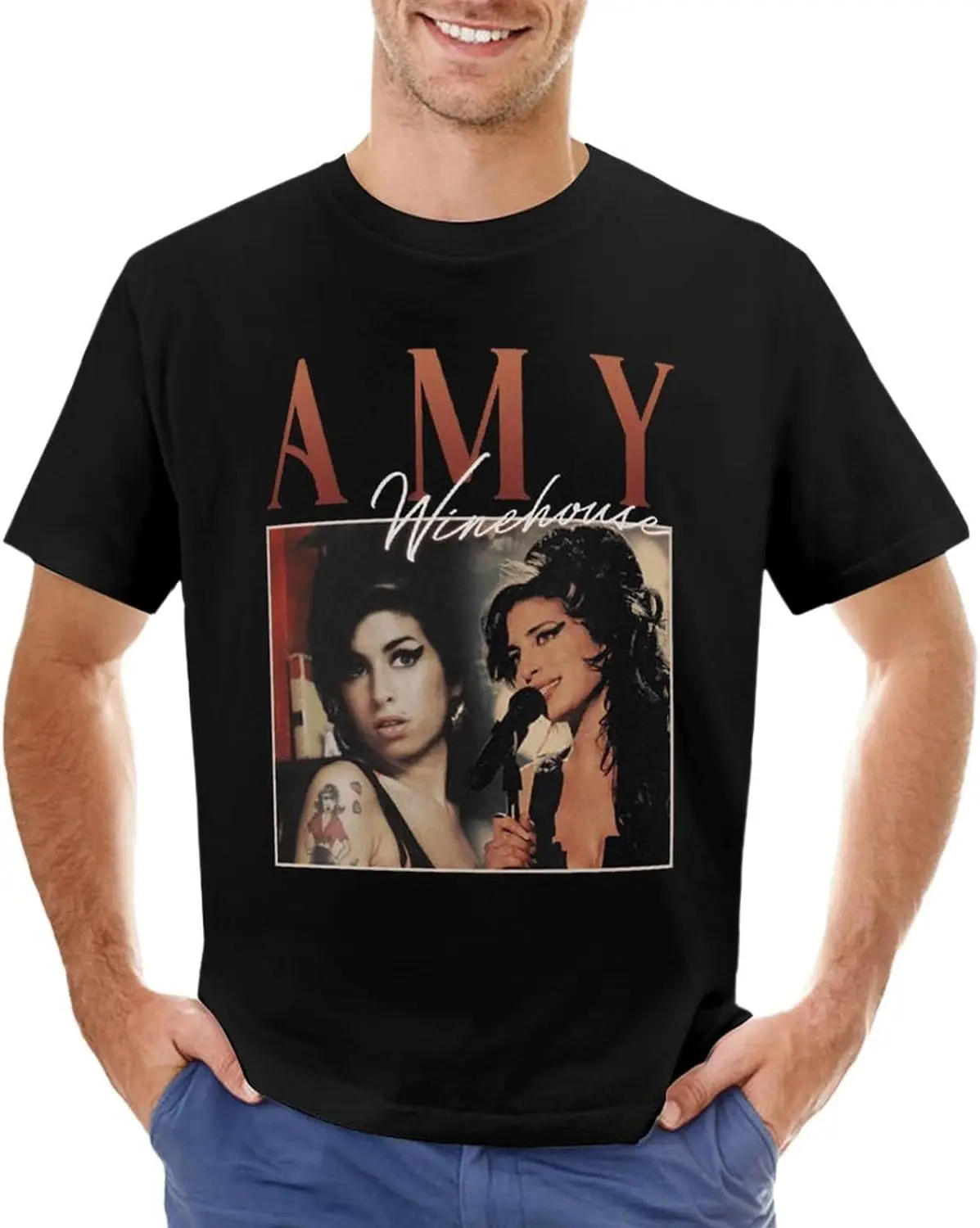 Мужская футболка модные хлопковые футболки с круглым вырезом унисекс короткими