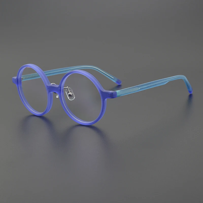 Дизайнерские матовые крупные очки в круглой оправе для мужчин и женщин винтажные