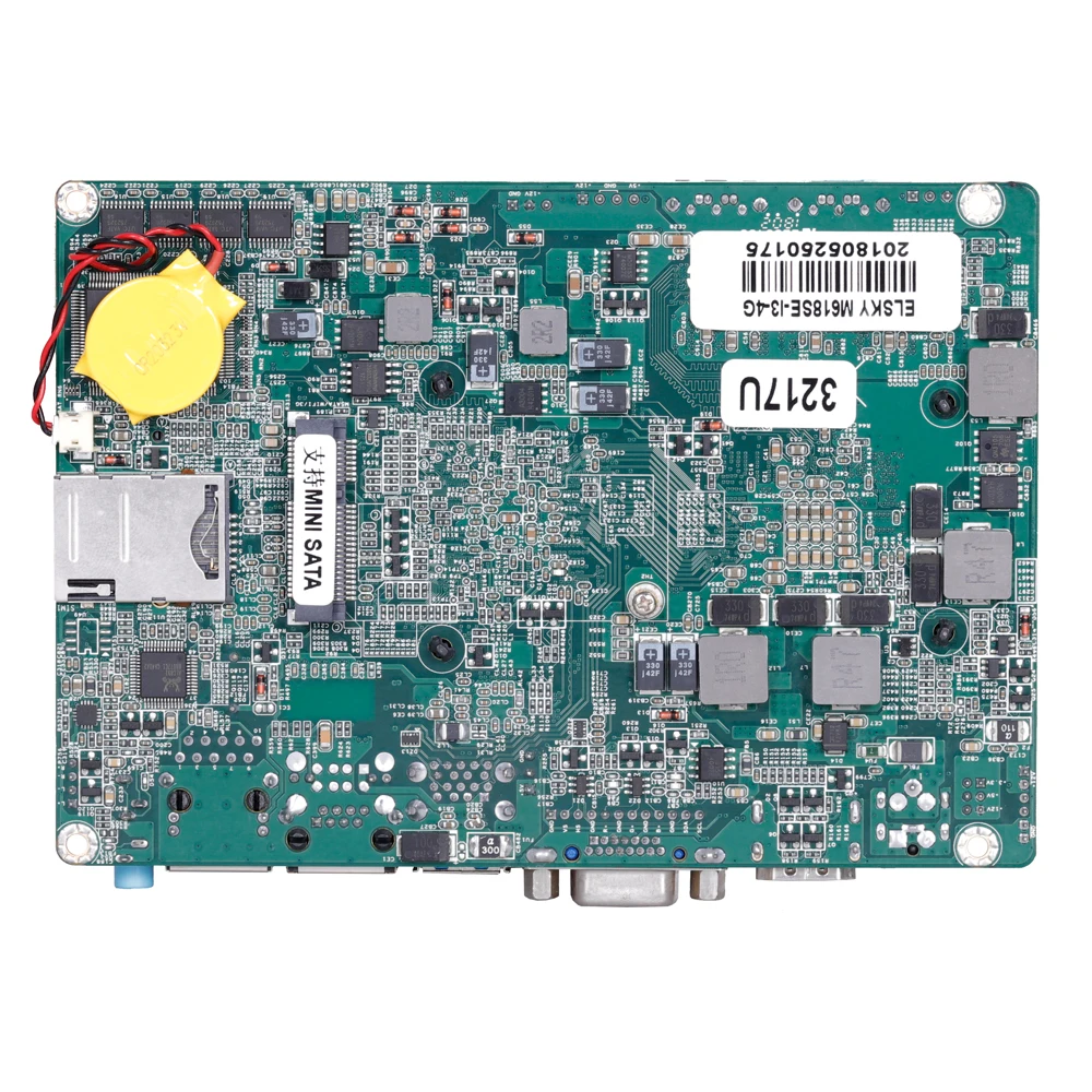 Фото Материнская плата ELSKY 3.5 дюйма на базе Intel M618SE с процессором Intel Celeron 1037U, Core I3-3217U/I5-3317U, 6*COM, 6*USB, поддержка Win 10, Linux №4