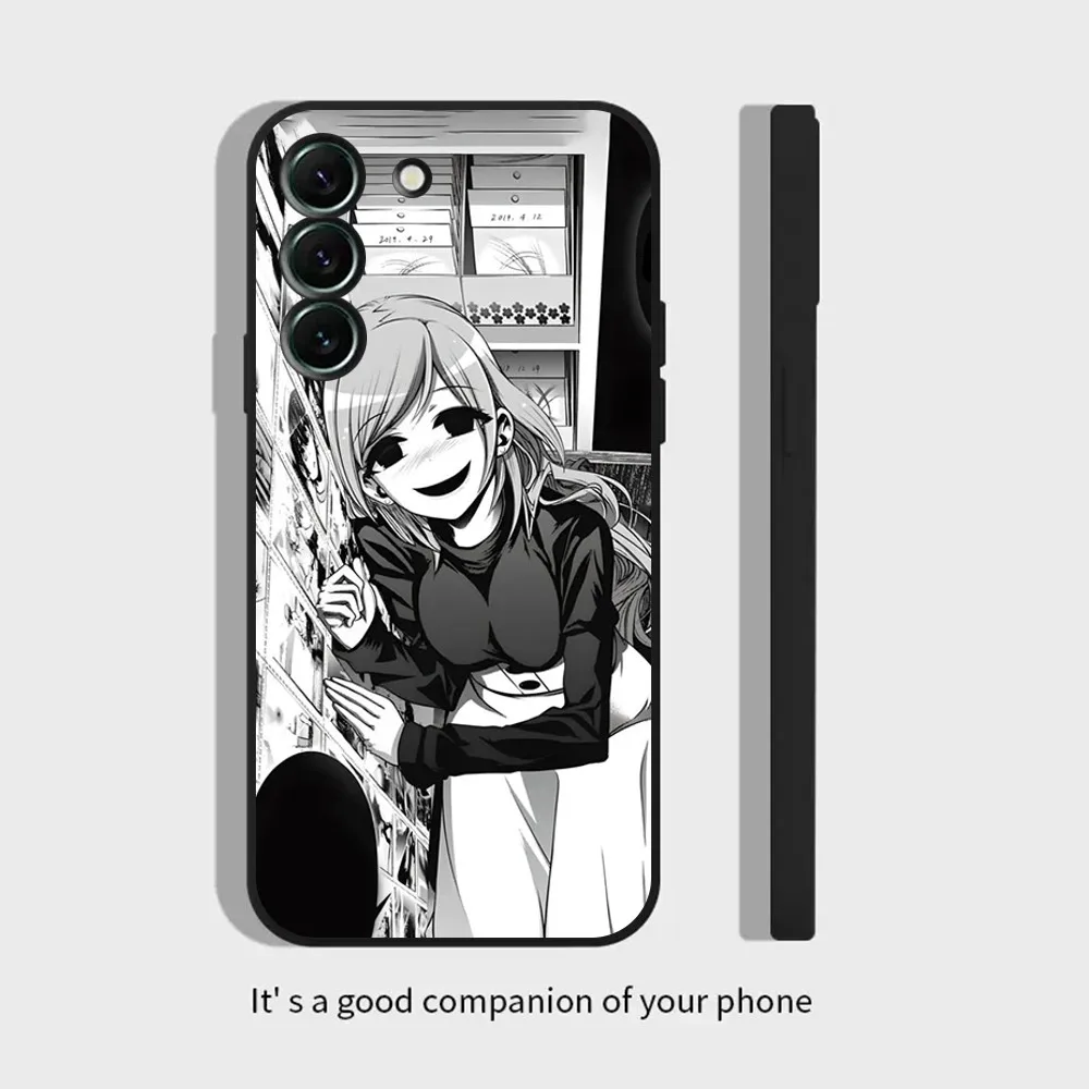Aanime DARK GATHERING Phone Case For Samsung S24 23 22 30 21 10 9 Ultra Plus Lite FE Soft Silicone Black Cover