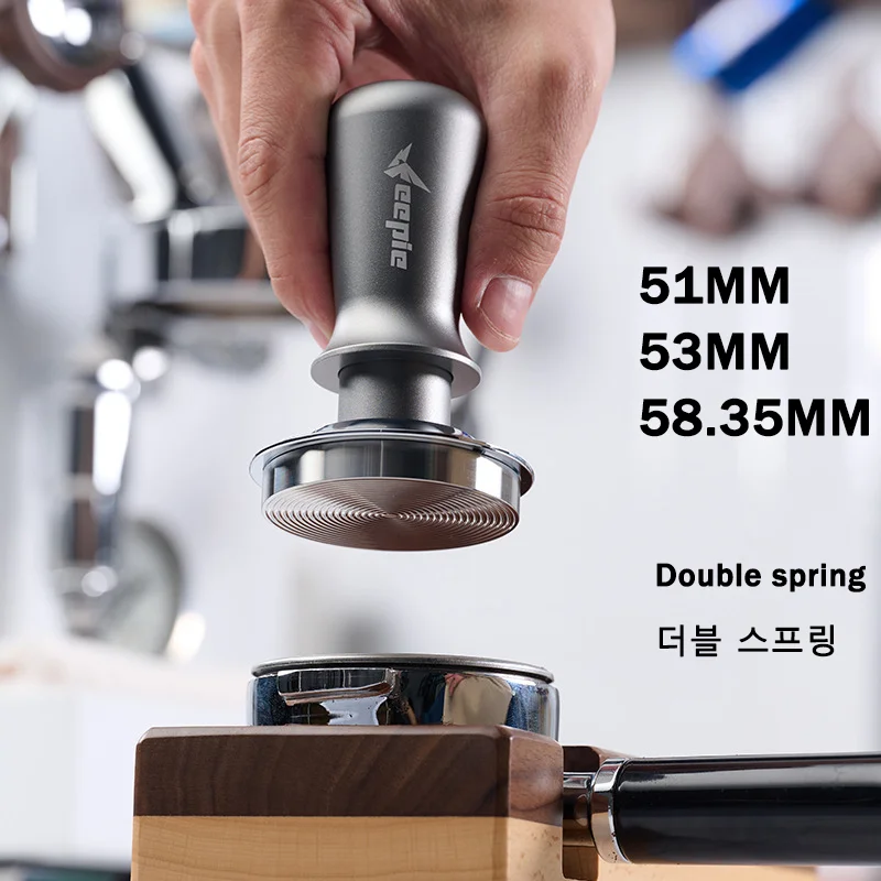 

Автоматический молоток для кофе из нержавеющей стали, 51/53/58 мм, 30 фунтов