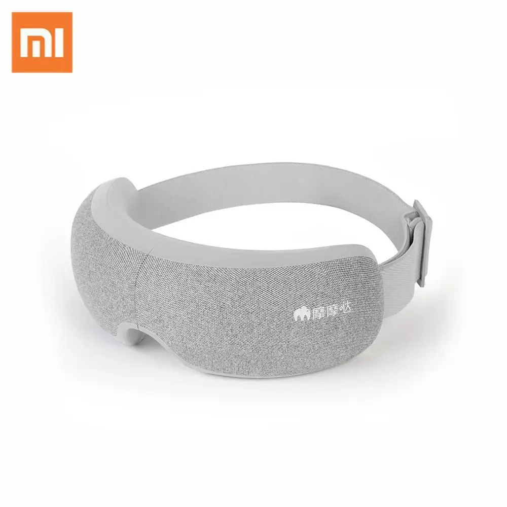 

Массажер для глаз Xiaomi Momoda, умная подушка безопасности, вибрационный массаж, инструмент для ухода за глазами, массажные очки горячего компре...