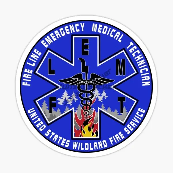 Пожарный аварийный медицинский техник наклейка для пожарного пожарный флаг США