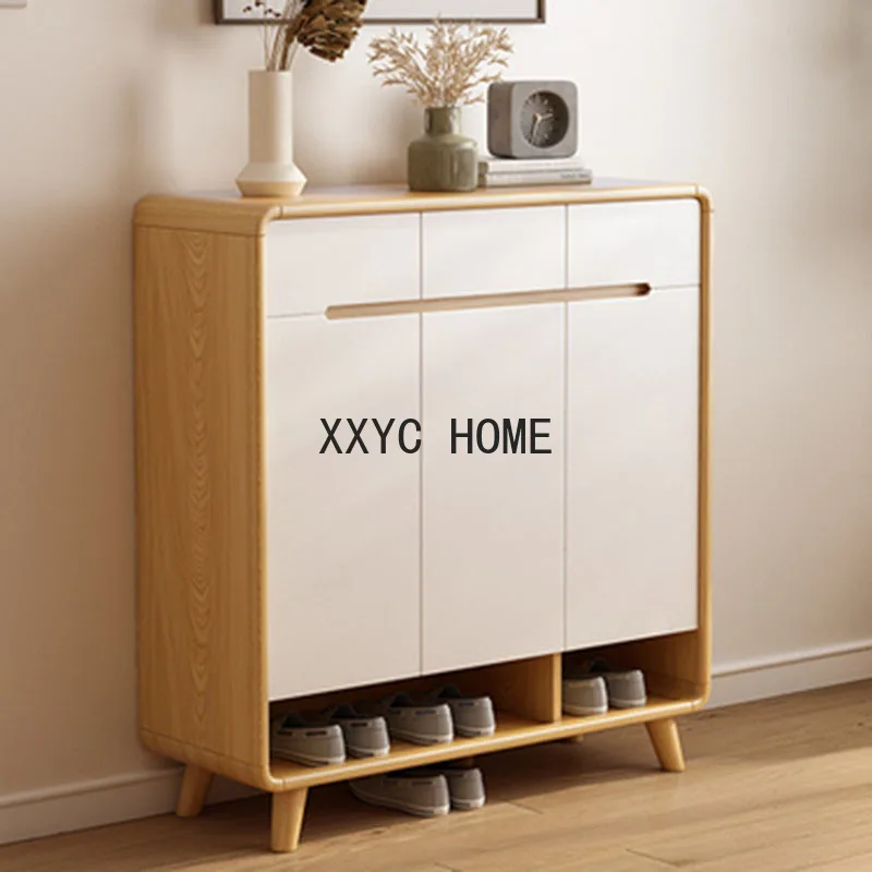 Дизайнерские скандинавские полки для обуви экономия места вертикальная