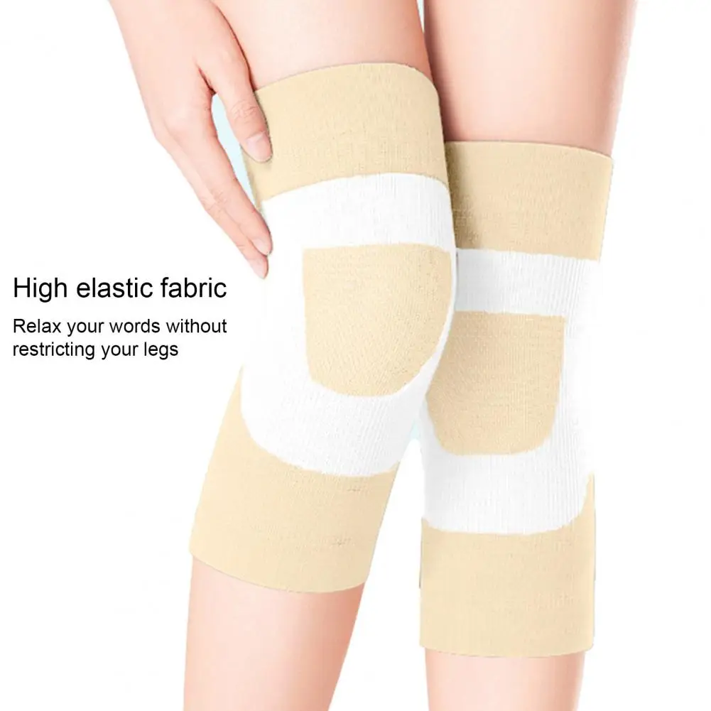 

1 Pair Soft Knee Guards Stylish Summer Winter Universal Soft Knee Guards M-XL Sport Knee Pads