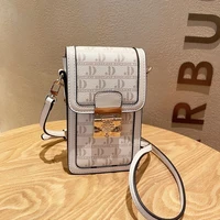 genuine leather phone bag fancy frills womens bag small messenger bag luxury designer mini sling bags