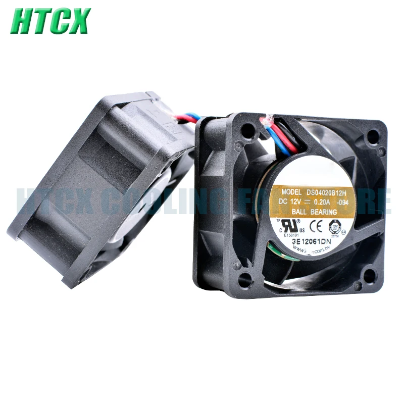 Вентилятор переключателя сервера 4 см 1U 4020 12 в A DS04020B12H