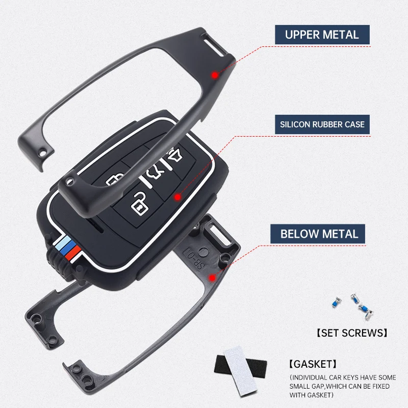 Автомобильный чехол для ключа с дистанционным управлением защитный Baic Senova X25 X35 X55