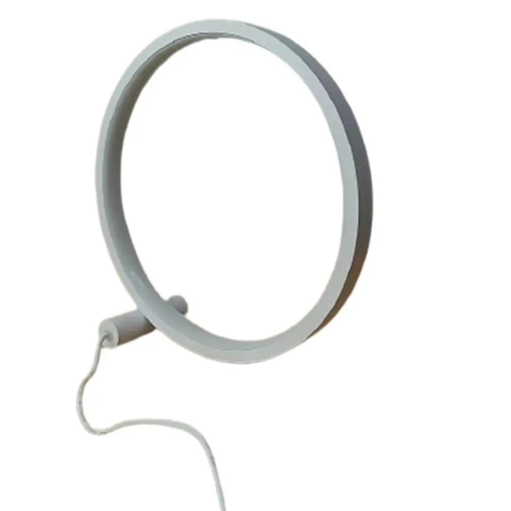 

25cm Desk Lamp Night Light Bedroom Living Room Round LED Light USB Dimmable Round Decorate Night Lamp