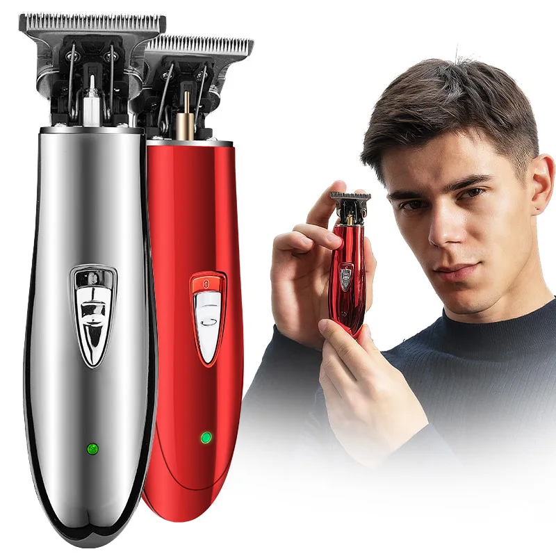 

Fashion Haircut Cutter Hair Cutting Machine Hair Clipper Trimmer Rechargeable Barber Shaving Machine Zero Gapped Haircut Style