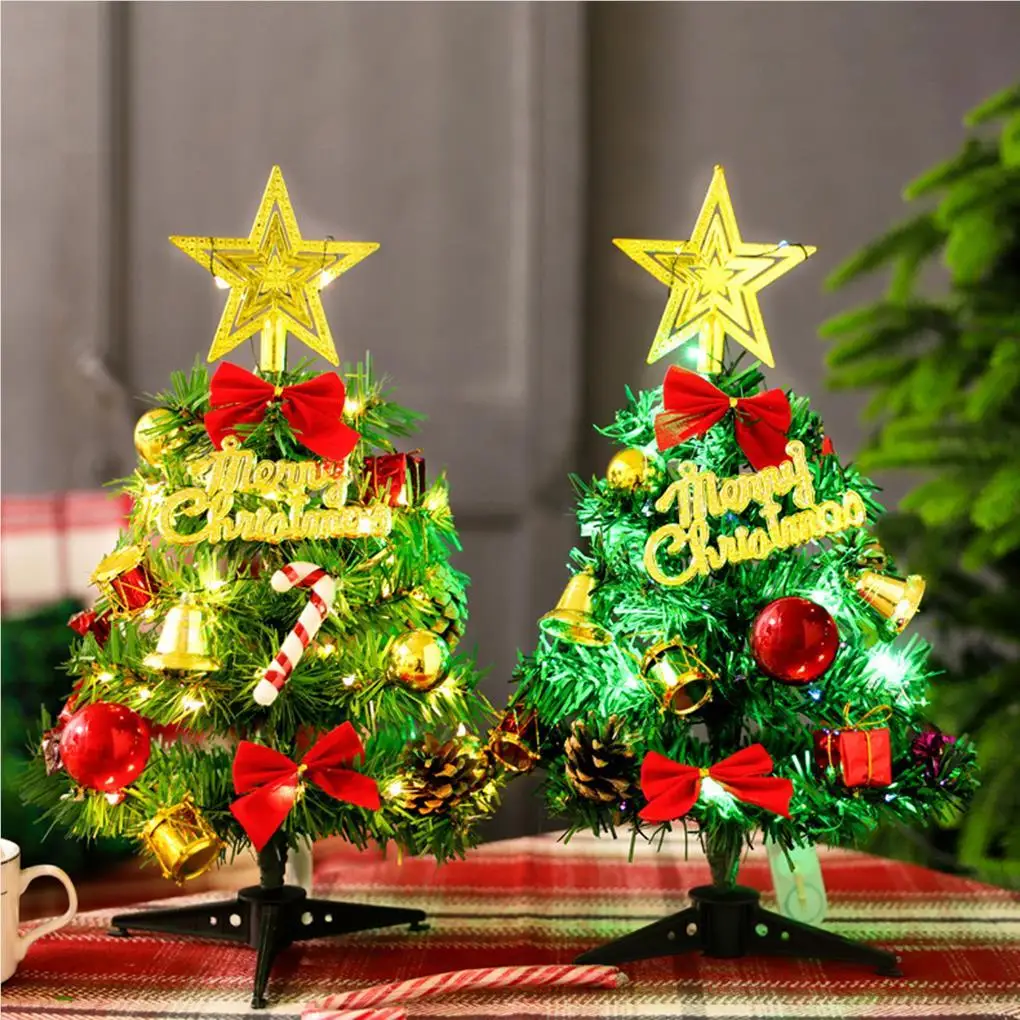 Искусственная мини-Рождественская сосна легко собирается и широкое применение