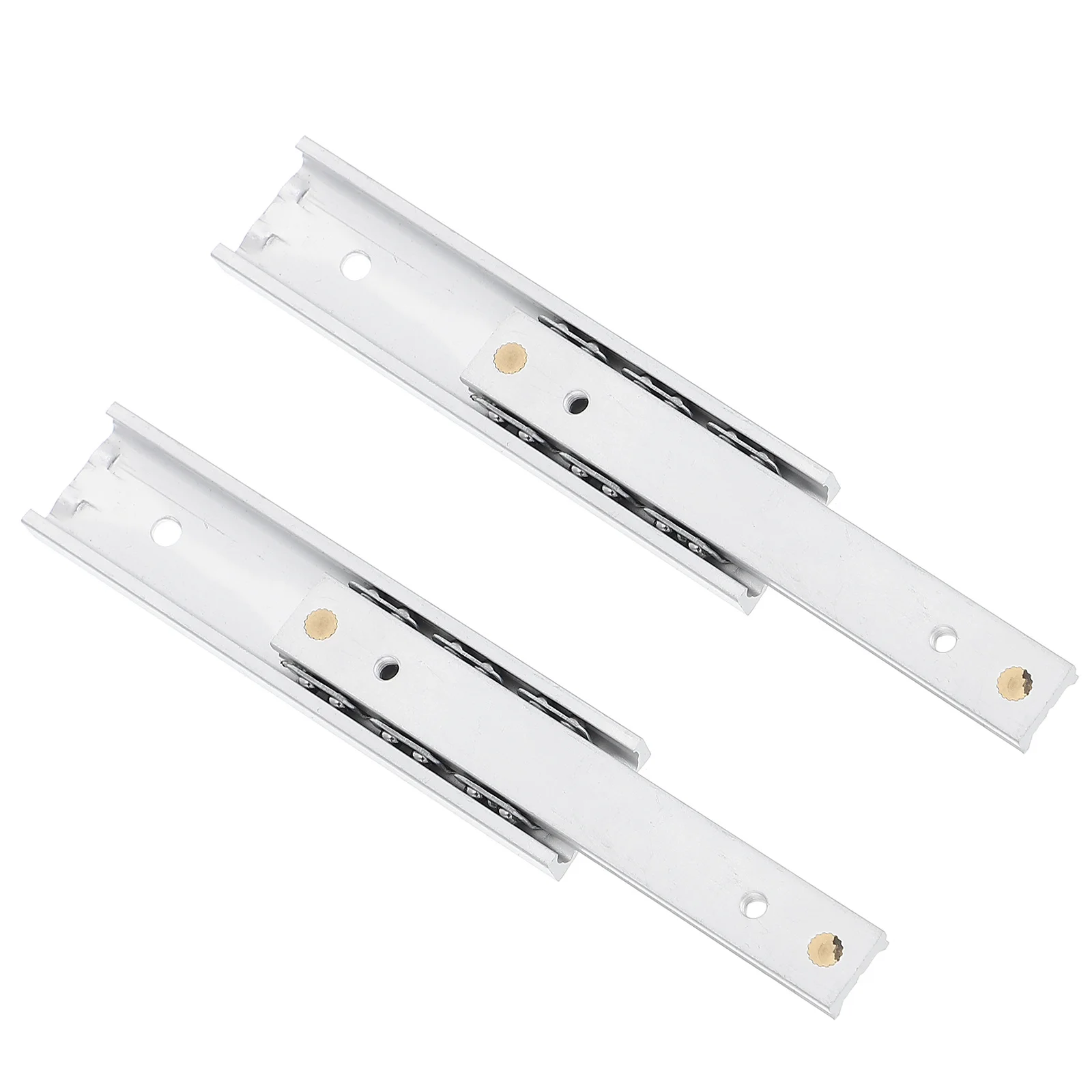 

Drawer Slides Rails Miniature Full Extensionbearing Steelduty Furniture Heavy Slide Mount Cupboard Noise Less Undermount Fold 2