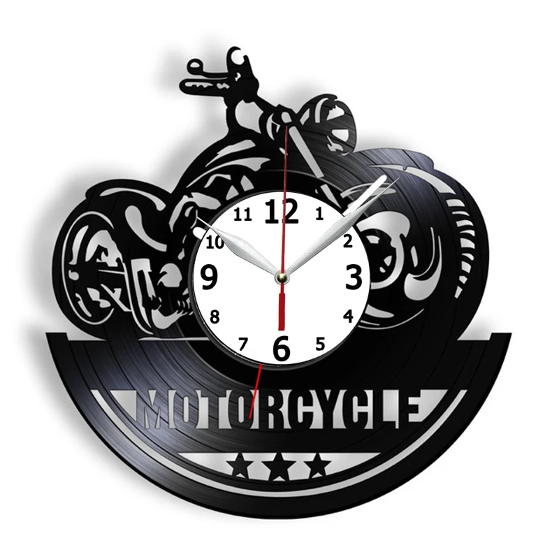 

12-дюймовые светодиодсветодиодный настенные часы с виниловой пластиной, винтажные дизайнерские настенные часы, часы для бара, студии, декор ...