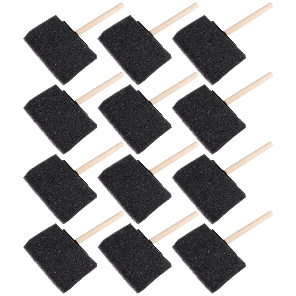 

12Pcs Kids Sponge Brushes Children Drawing Sponge Brushes Graffiti Sponge Brushes