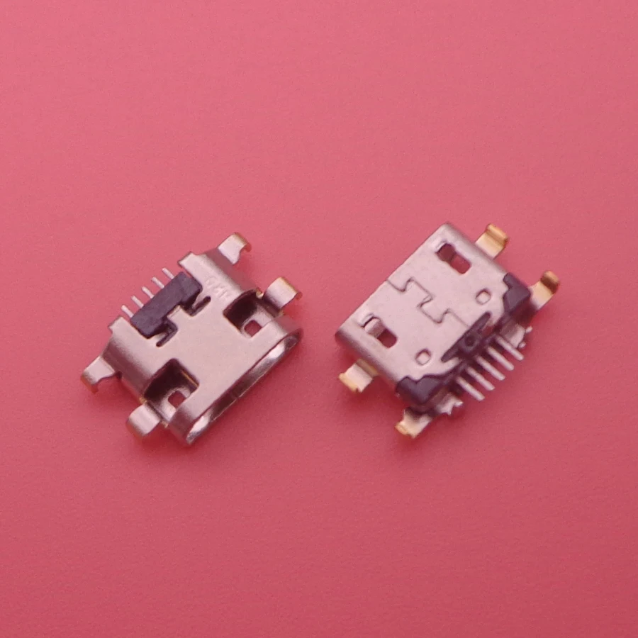

50pcs Micro USB Jack Charging Socket Port Plug Dock Connector Heavy plate 1.2mm For Samsung A10 A10s Motorola e5 play