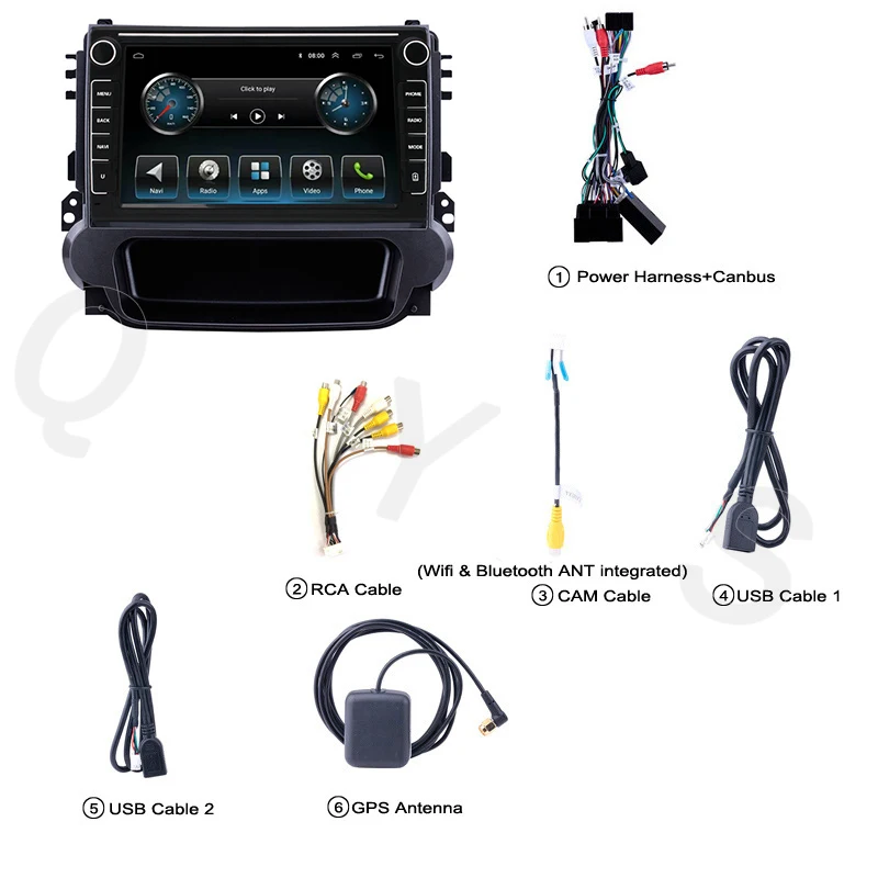 Автомагнитола на Android 10 1 для Chevrolet Malibu 2012 2013 2014 2015 радио BT Wi-Fi GPS поддержка USB DVR |
