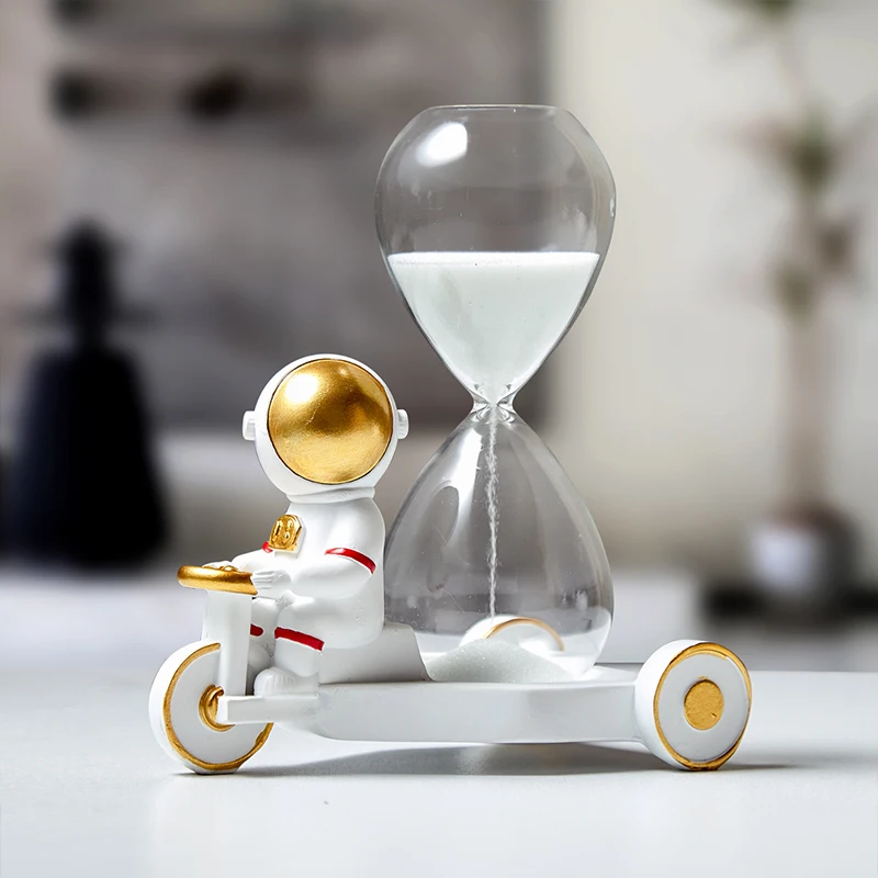 Home Decoration Astronaut Hourglass 5 Minutes Timer Desk Table Clock Sand Children Toy Gifts | Дом и сад