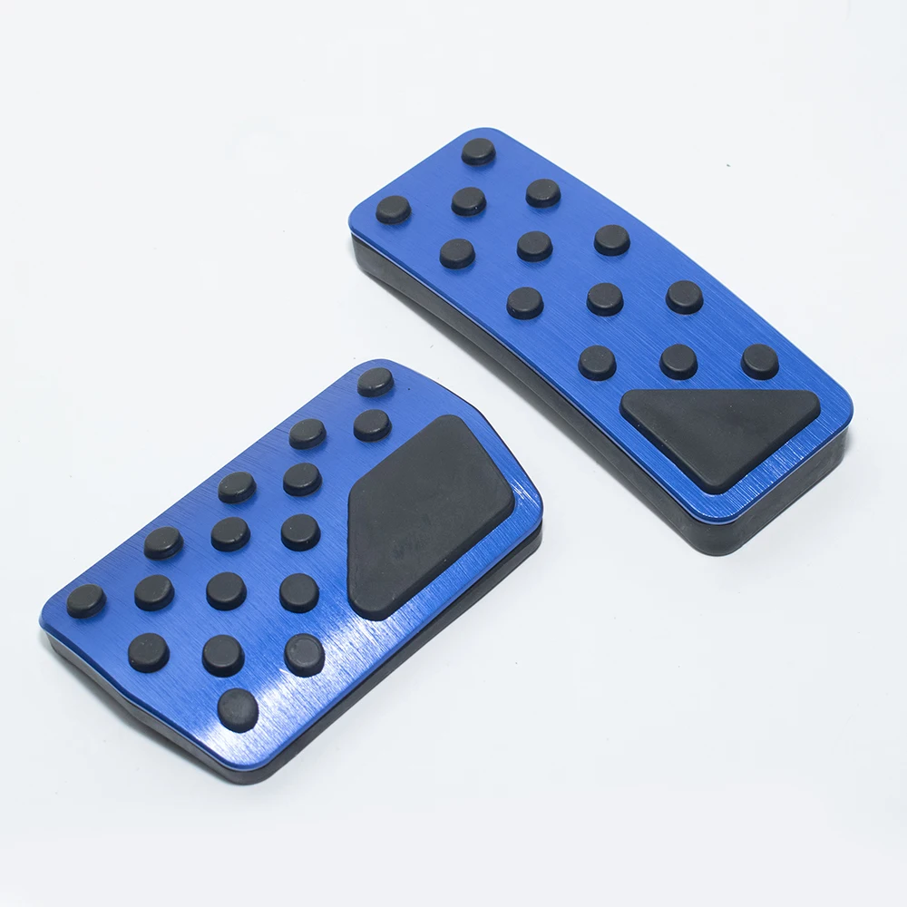 

For Jeep Grand Cherokee Dodge Durango 2011-2020 No Drill Gas Fuel Brake Footrest Foot Pedal Pad Cover Gas Brake Pedal Cover