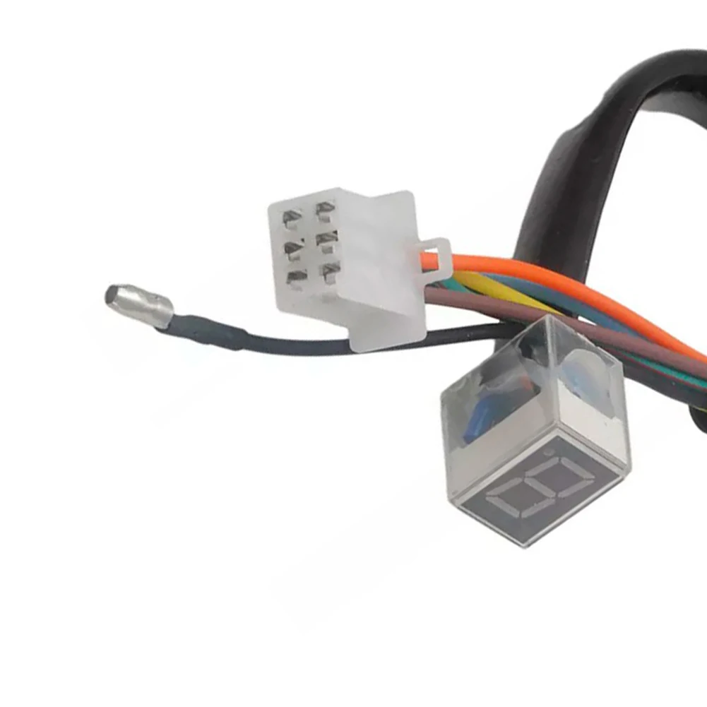 

Цифровой светодиодный индикатор переключения передач для мотоцикла, 1 шт.