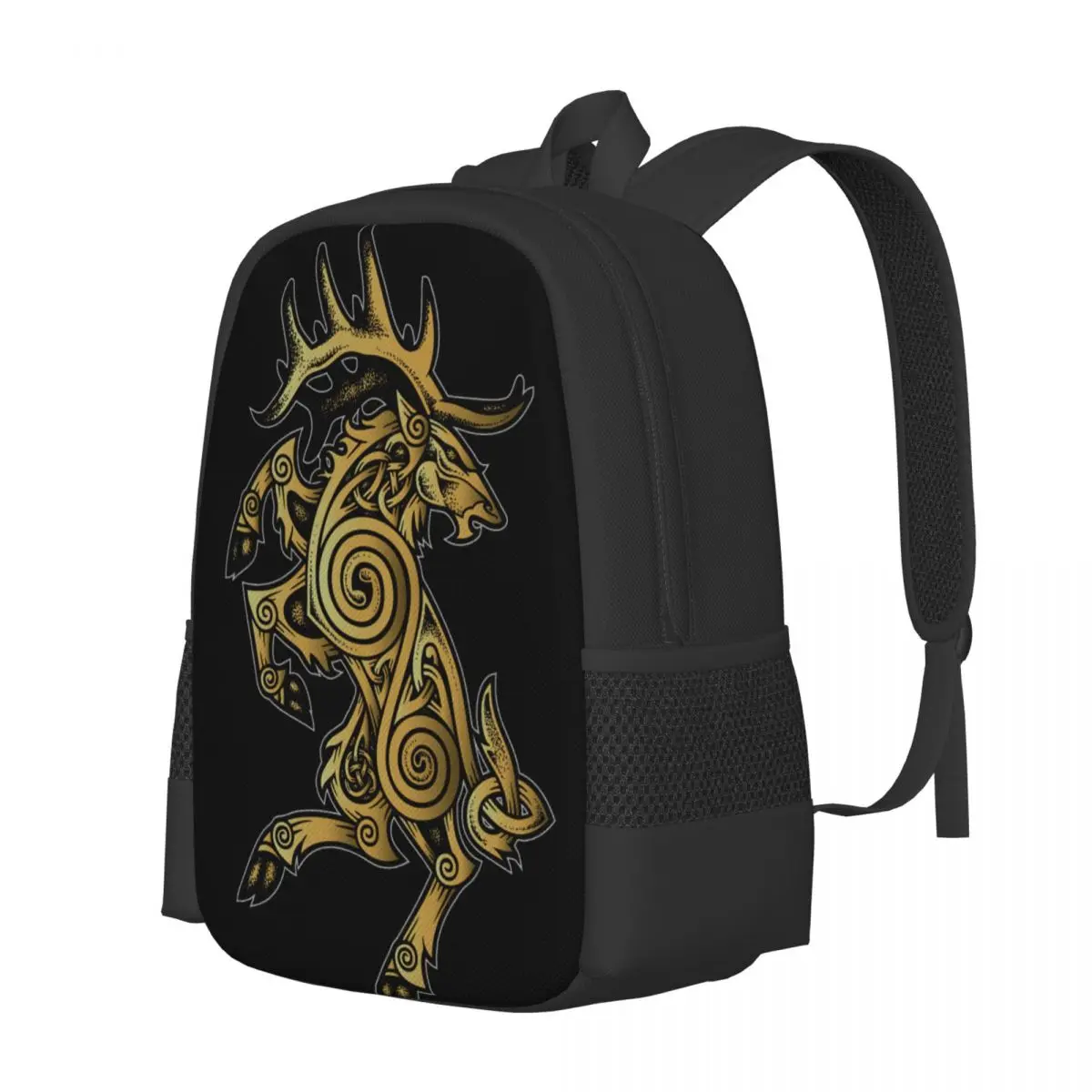 Celtic Elk Rampant Backpack for Girls Boys Travel RucksackBackpacks for Teenage school bag
