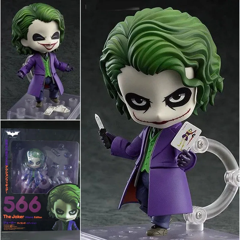 Экшн-фигурка героя Аниме Nendoroid 566 Джокер издание злодей Темный рыцарь поднимается