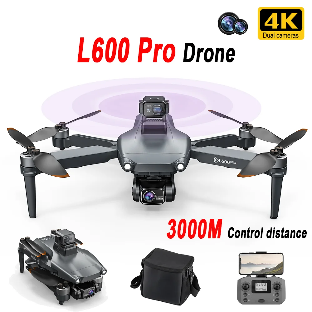 

Квадрокоптер L600 PRO с GPS и двойной камерой 4K HD