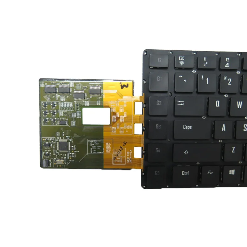 Клавиатура с подсветкой для Gigabyte X5 MD светодиодный 27703-USX56-G30S VER:D00 2Z703-USX56-G30S