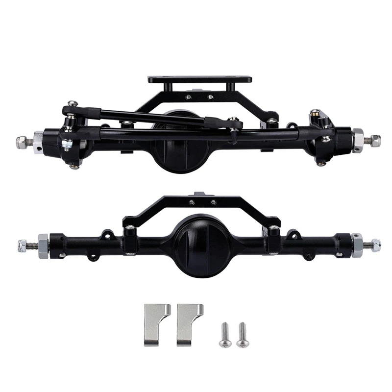 

CNC Metal D90 Front and Rear Axle for 1/10 RC Crawler RC4WD D90 D110 Gelande II TF2 Yota II Axle Upgrade Parts