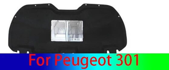 

For Peugeot 301 2014 - 2016 Sound Deadening Insulation Mat Automotive Deadener Wall Soundproofing Foam Panels Insulation