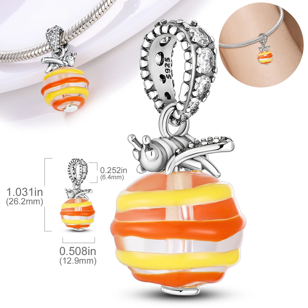 

Бусина-Шарм «Ангел» из серебра 925 пробы для женщин