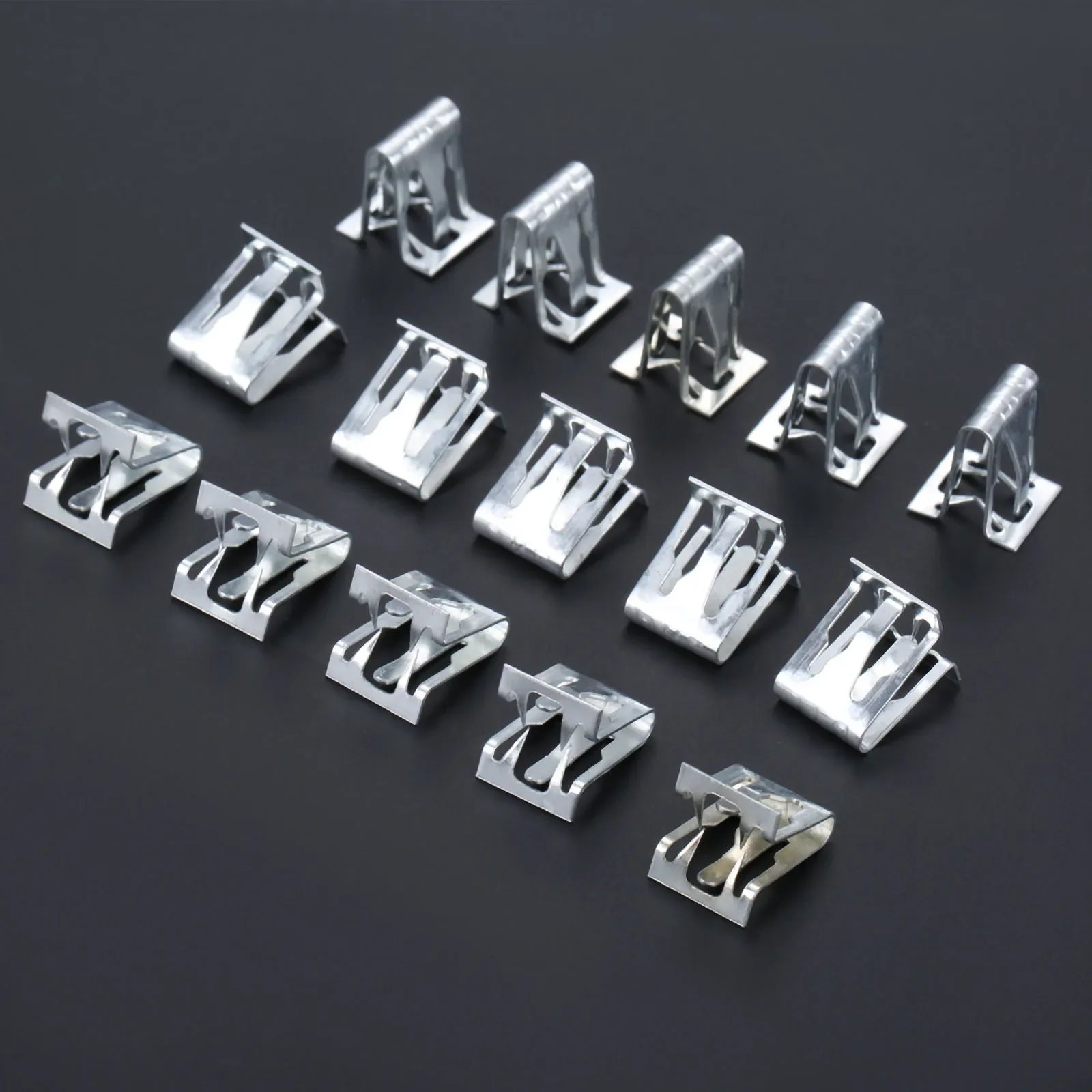 

15 шт. Авто Автомобильные приборные панели DVD CD панель Рама рычаг переключения передач подлокотник Автомобильный Крепеж внутренняя отделка пластина фиксированная Железная пряжка с зажимом