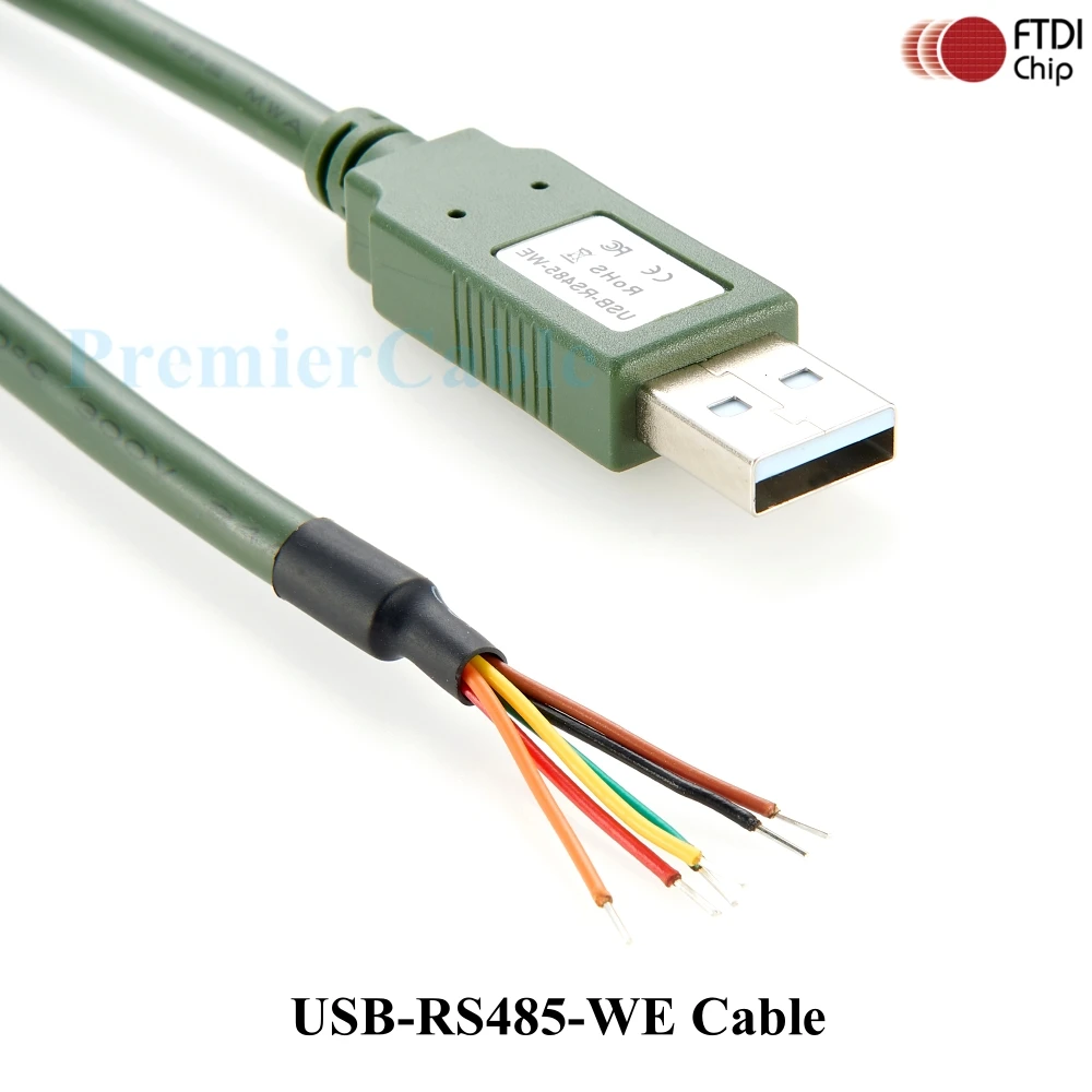 Кабель последовательного преобразователя USB в RS485 с чипом FT232 адаптер USB-RS485-WE