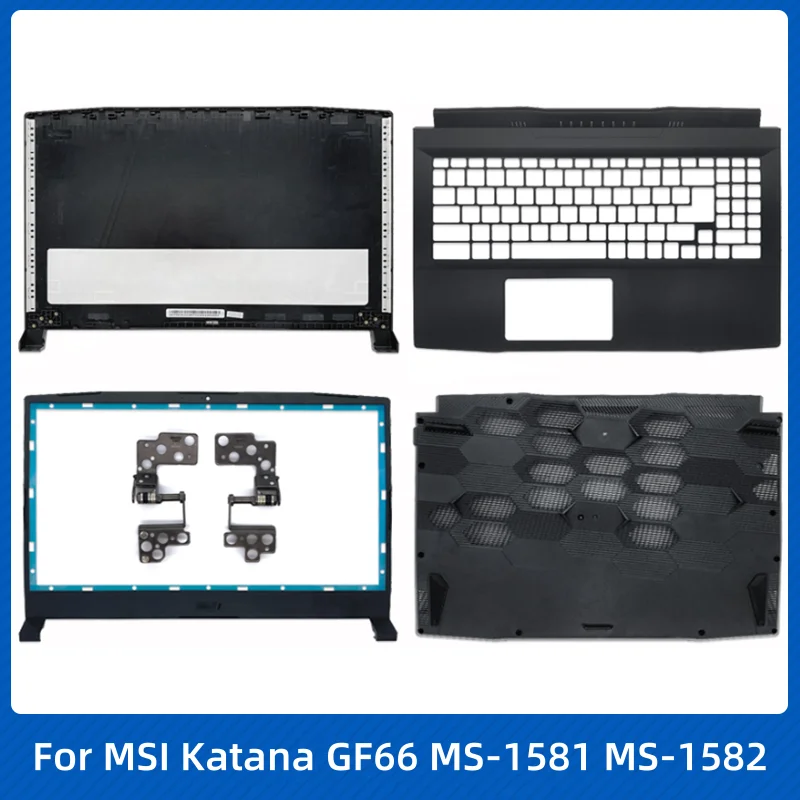 Новый чехол для ноутбука MSI Katana GF66 MS-1581 MS-1582 задняя крышка ЖК-дисплея передняя