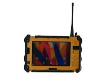 Portable 7" Rugged Industrial Waterproof Tablet Mini PC Handheld Terminal UHF VHF PTT Radio Android 6.0 Dustproof GNSS GPS PDA