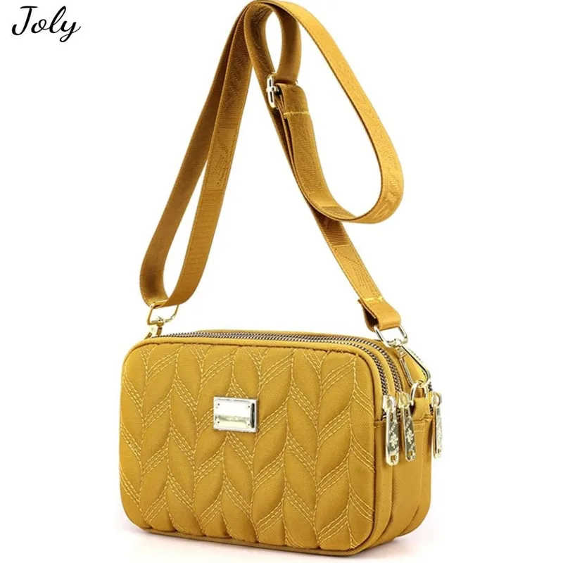 

Luxury Designer Handbags Hot Sale New Arrival Ladies Girls Multi-pocket Small Crossbody Shoulder Bag Waterproof Nylon Cellphone