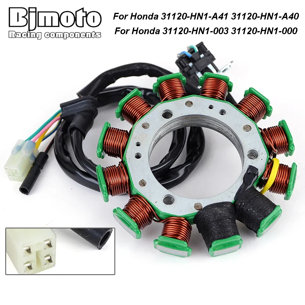 

Motorcycle Generator Magneto Stator Coil For Honda TRX400 Sportrax 400 X 2009 TRX 400 EX 1999-2001/2004/2006-2008