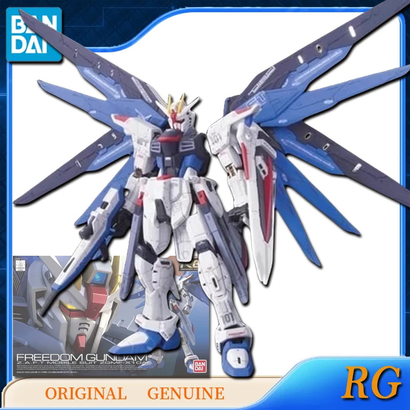 Оригинальные фигурки Bandai GUNDAM RG СВОБОДА аниме игрушки для мальчиков и девочек