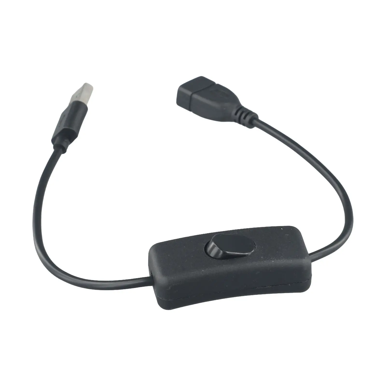 Черный Usb-кабель с переключателем чёрный переключатель Usb-кабеля сильная защита