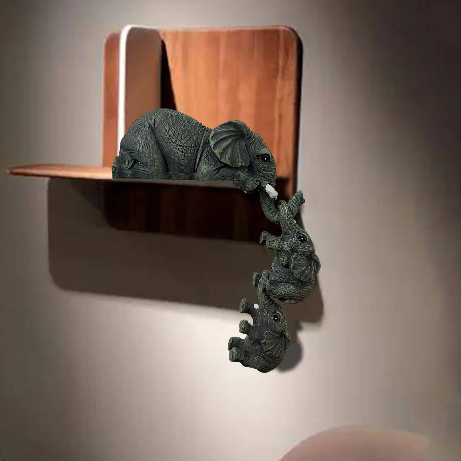 Очаровательный Набор Декора На Тему Слона Для Мамы Ручная Роспись Фигурки