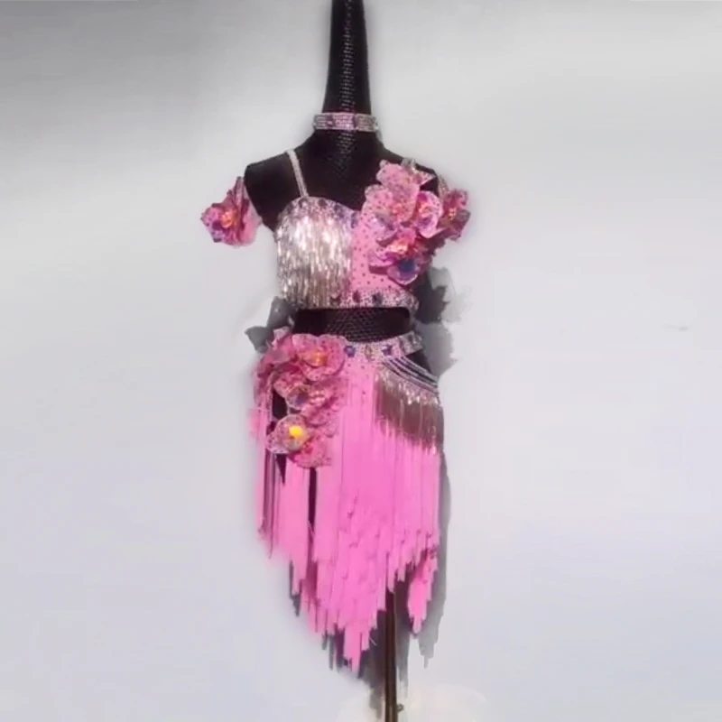 

Стандартные Бальные платья для женщин по индивидуальному заказу Rumba Chacha Танго выступление костюмы для девочек женское платье для латинских конкурентов