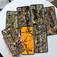cellphones case for xiaomi redmi note 9s 11pro 9 8pro 10 8t 7 k40 9c black waterproof silicone 9a 8a 7a realtree real tree camo